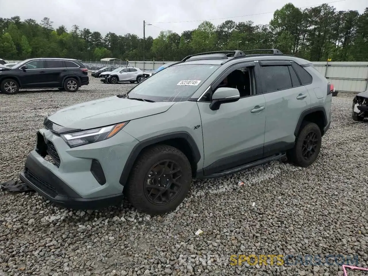 1 Photograph of a damaged car 2T3W1RFV0PW299168 TOYOTA RAV4 2023