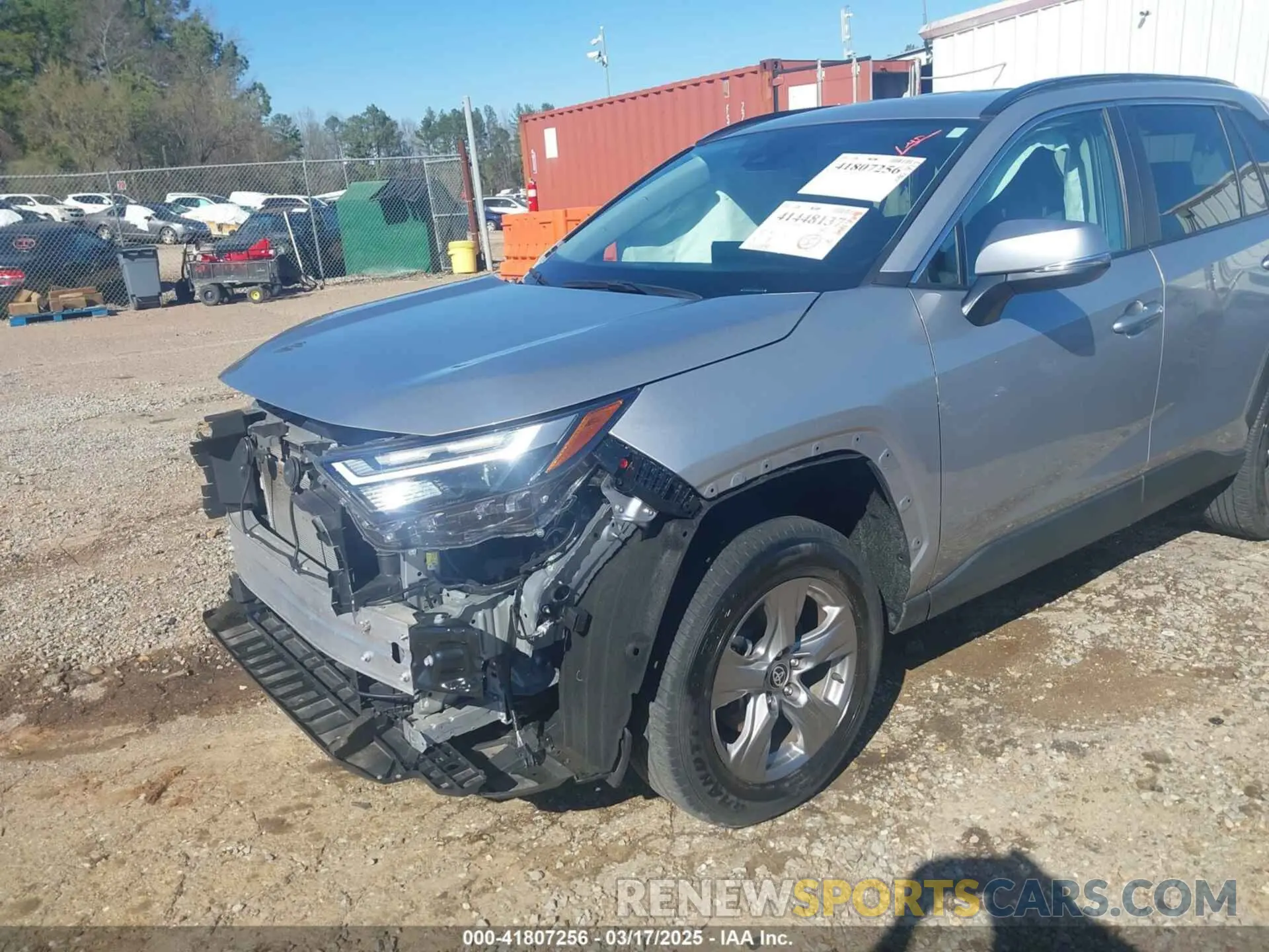 18 Photograph of a damaged car 2T3W1RFV1PC251213 TOYOTA RAV4 2023