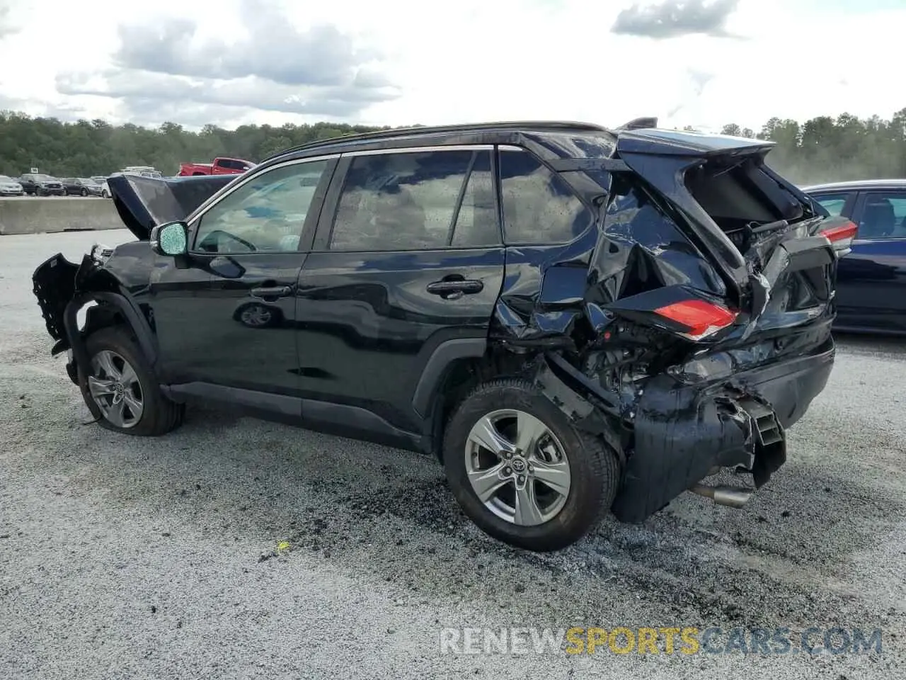 2 Photograph of a damaged car 2T3W1RFV1PW266907 TOYOTA RAV4 2023