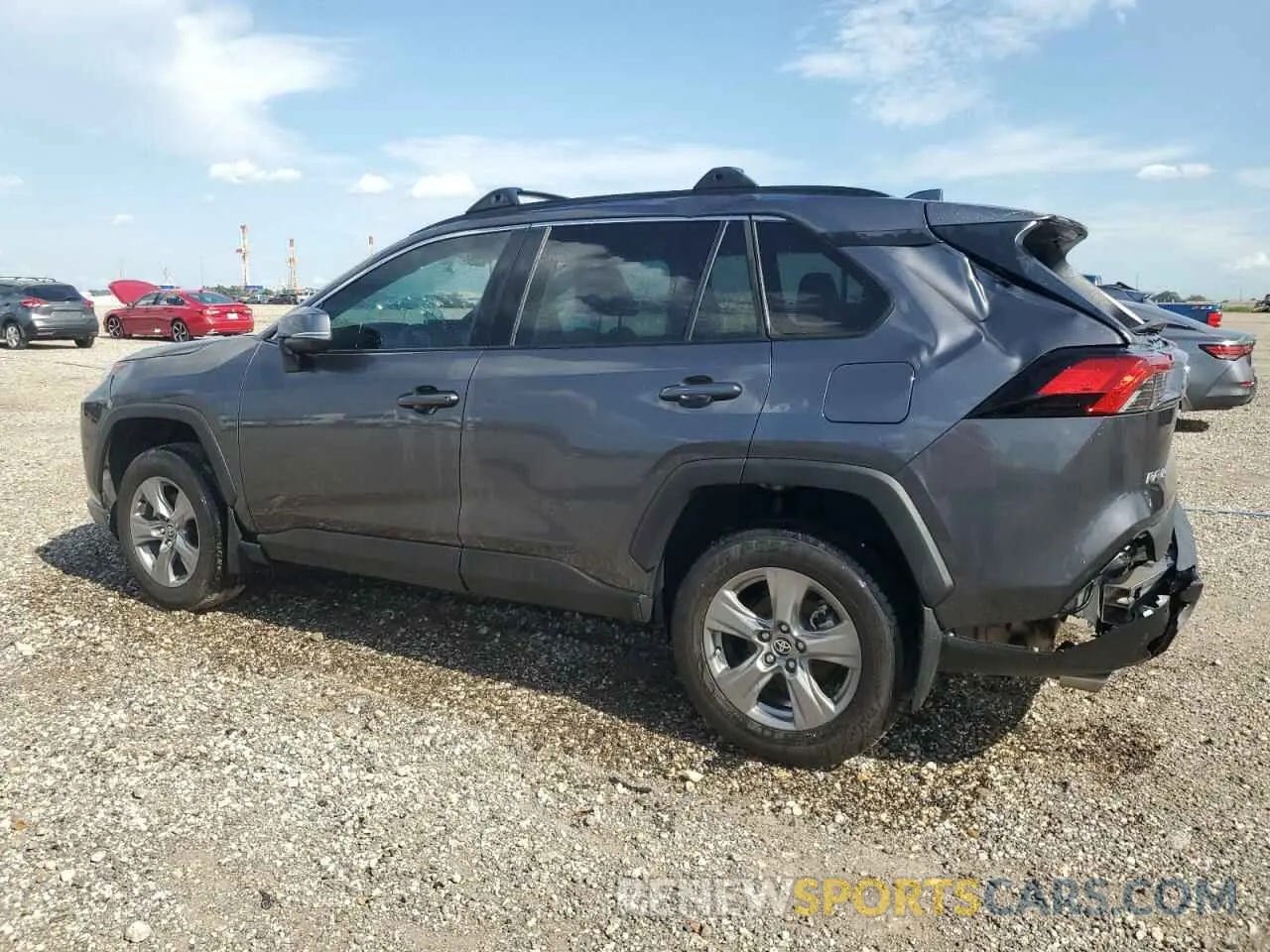 2 Photograph of a damaged car 2T3W1RFV2PC246117 TOYOTA RAV4 2023