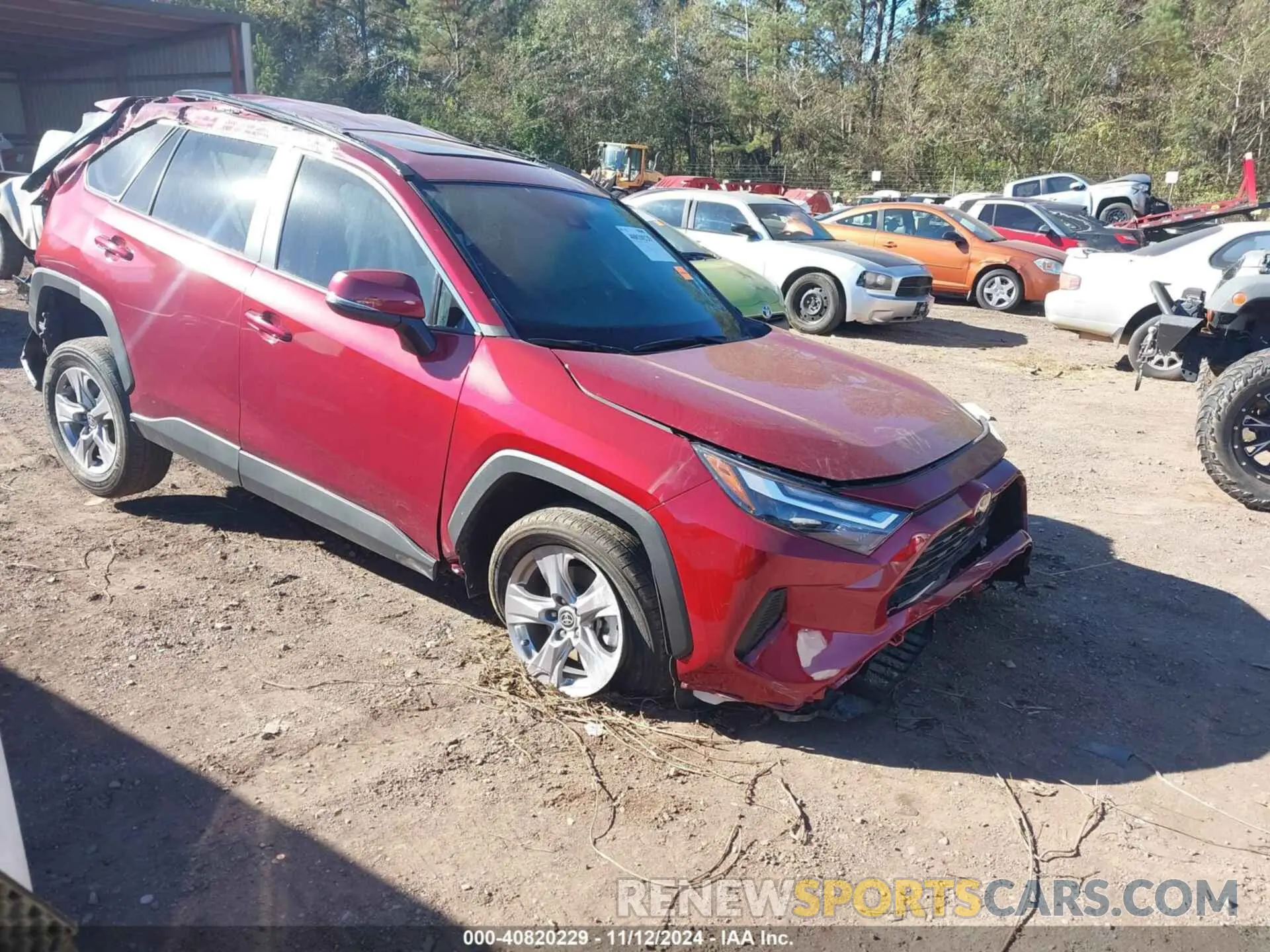 1 Photograph of a damaged car 2T3W1RFV3PW243760 TOYOTA RAV4 2023