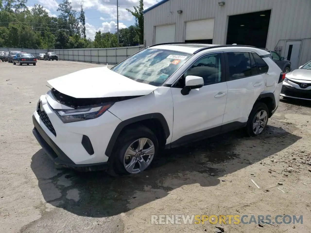 1 Photograph of a damaged car 2T3W1RFV3PW248604 TOYOTA RAV4 2023