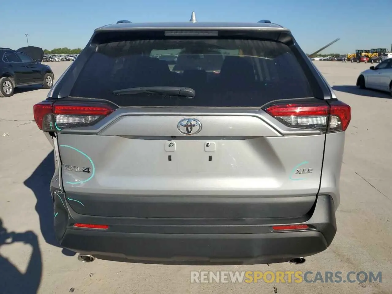 6 Photograph of a damaged car 2T3W1RFV3PW263927 TOYOTA RAV4 2023