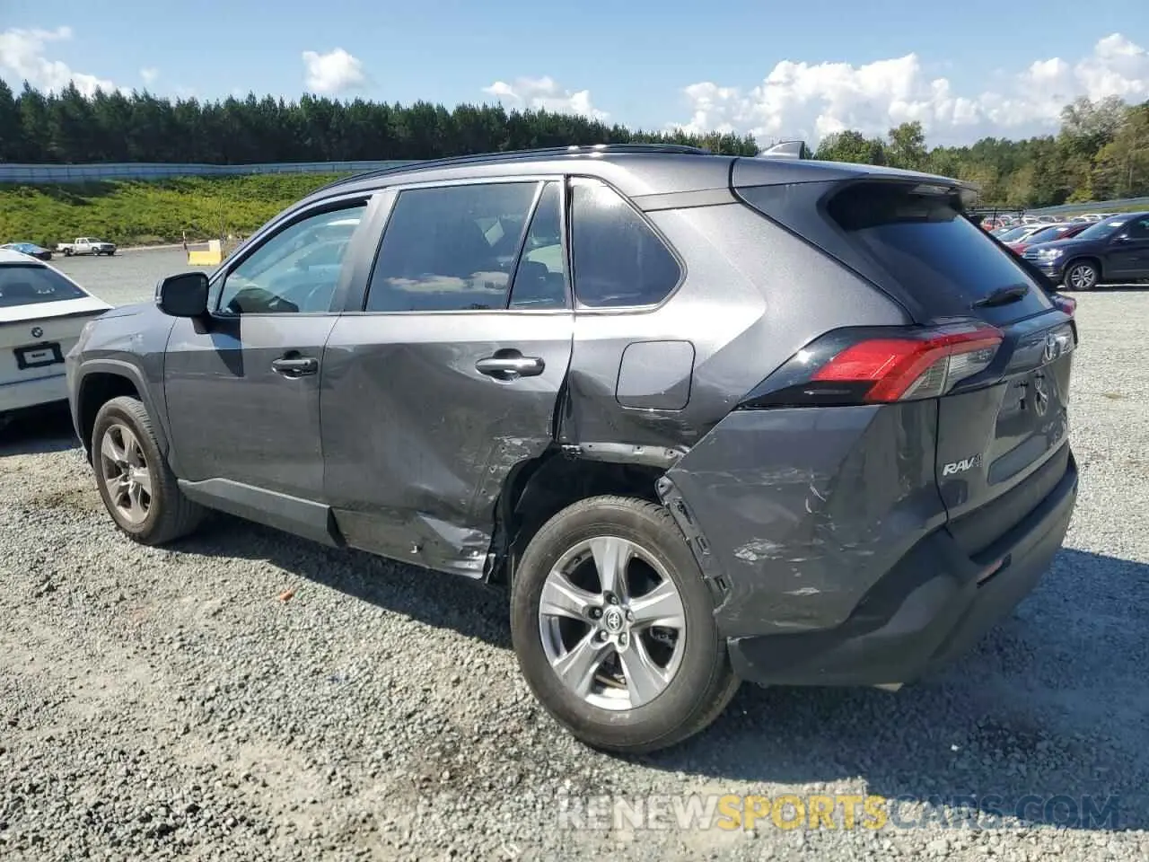 2 Photograph of a damaged car 2T3W1RFV4PC224295 TOYOTA RAV4 2023