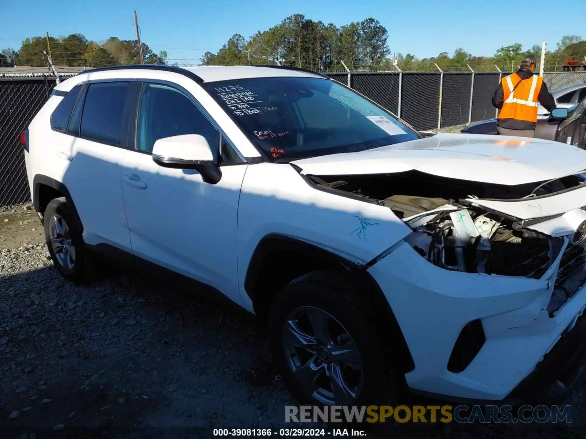 14 Photograph of a damaged car 2T3W1RFV4PC226967 TOYOTA RAV4 2023