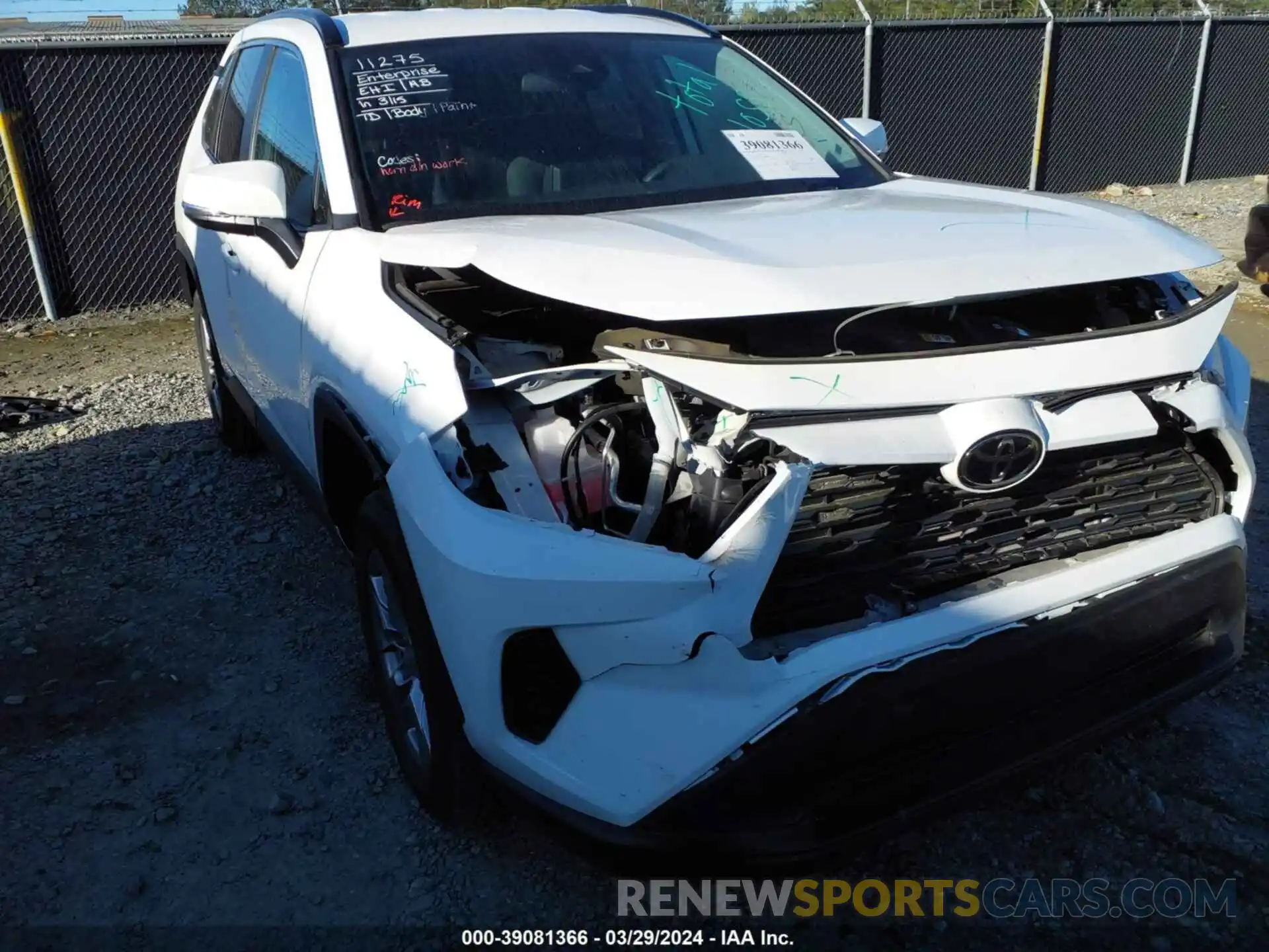 6 Photograph of a damaged car 2T3W1RFV4PC226967 TOYOTA RAV4 2023