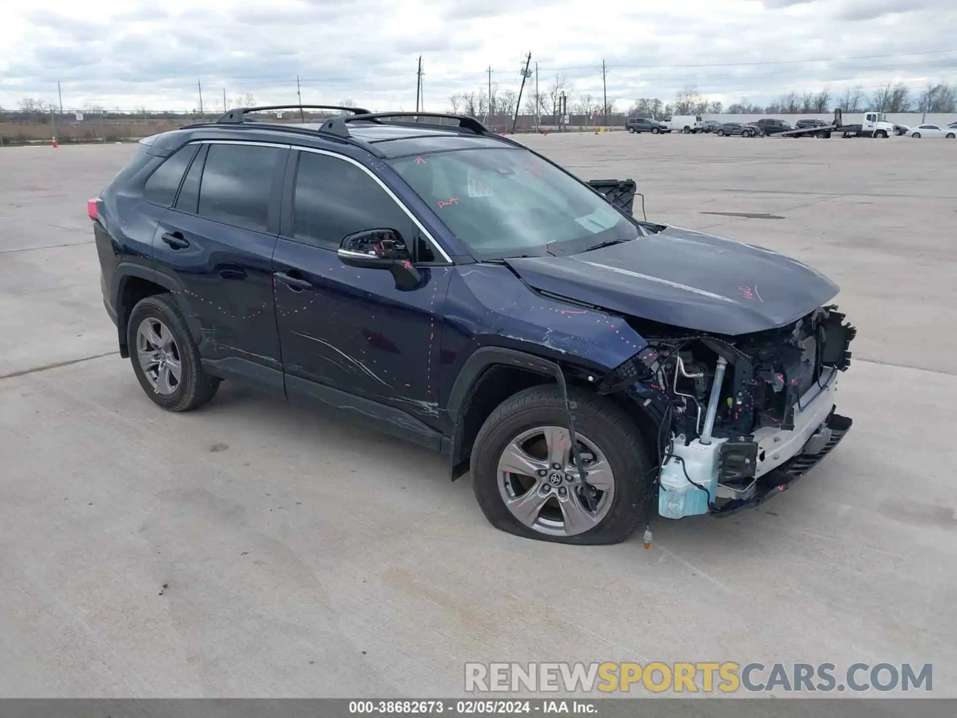 1 Photograph of a damaged car 2T3W1RFV4PW239670 TOYOTA RAV4 2023