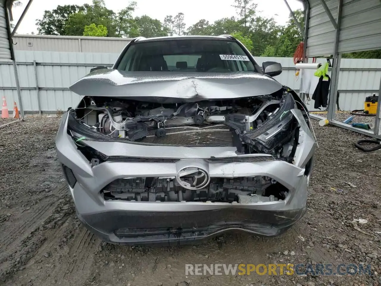 5 Photograph of a damaged car 2T3W1RFV5PW238740 TOYOTA RAV4 2023