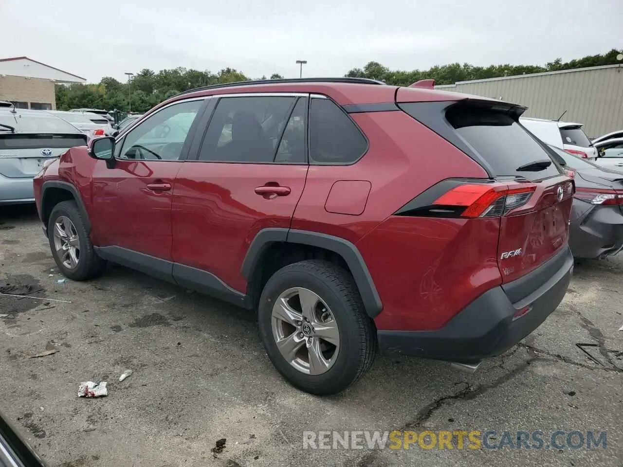 2 Photograph of a damaged car 2T3W1RFV5PW283144 TOYOTA RAV4 2023