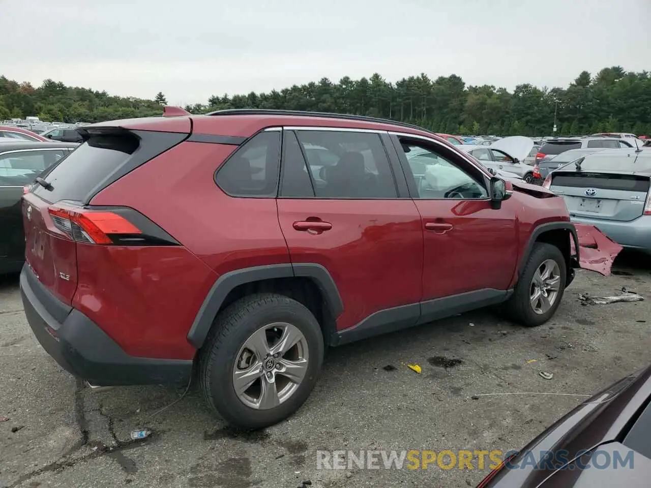 3 Photograph of a damaged car 2T3W1RFV5PW283144 TOYOTA RAV4 2023