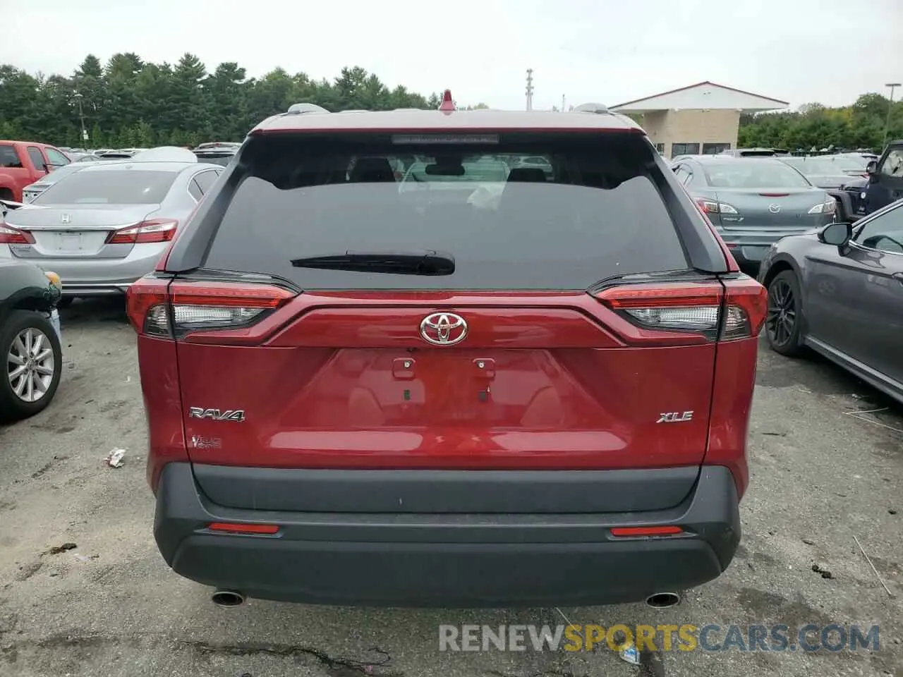 6 Photograph of a damaged car 2T3W1RFV5PW283144 TOYOTA RAV4 2023