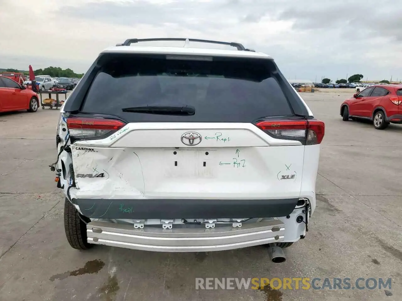 6 Photograph of a damaged car 2T3W1RFV5PW288506 TOYOTA RAV4 2023