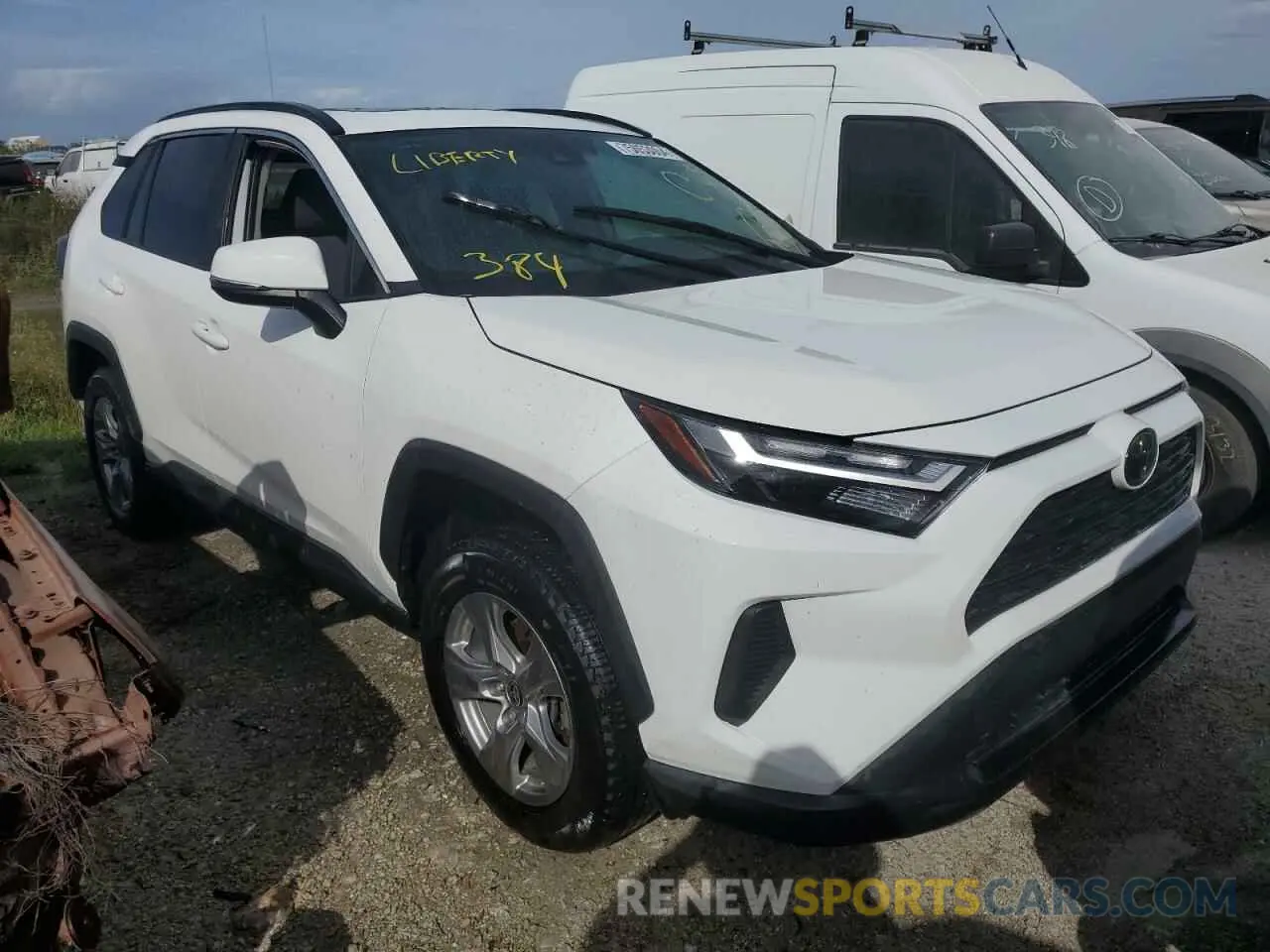 4 Photograph of a damaged car 2T3W1RFV5PW293835 TOYOTA RAV4 2023