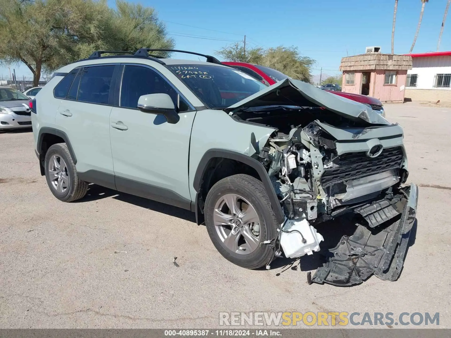 1 Photograph of a damaged car 2T3W1RFV6PW282195 TOYOTA RAV4 2023