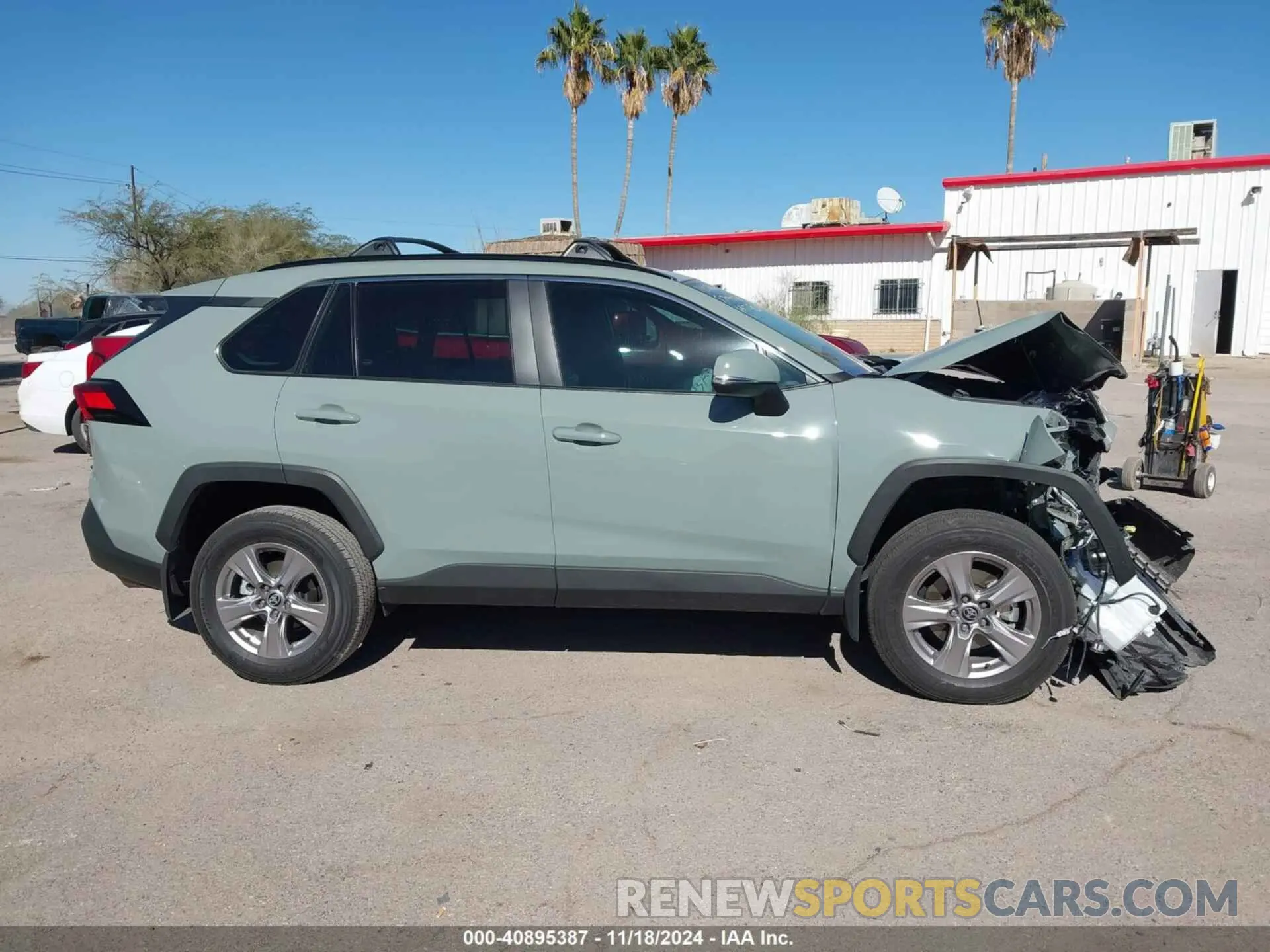 14 Photograph of a damaged car 2T3W1RFV6PW282195 TOYOTA RAV4 2023