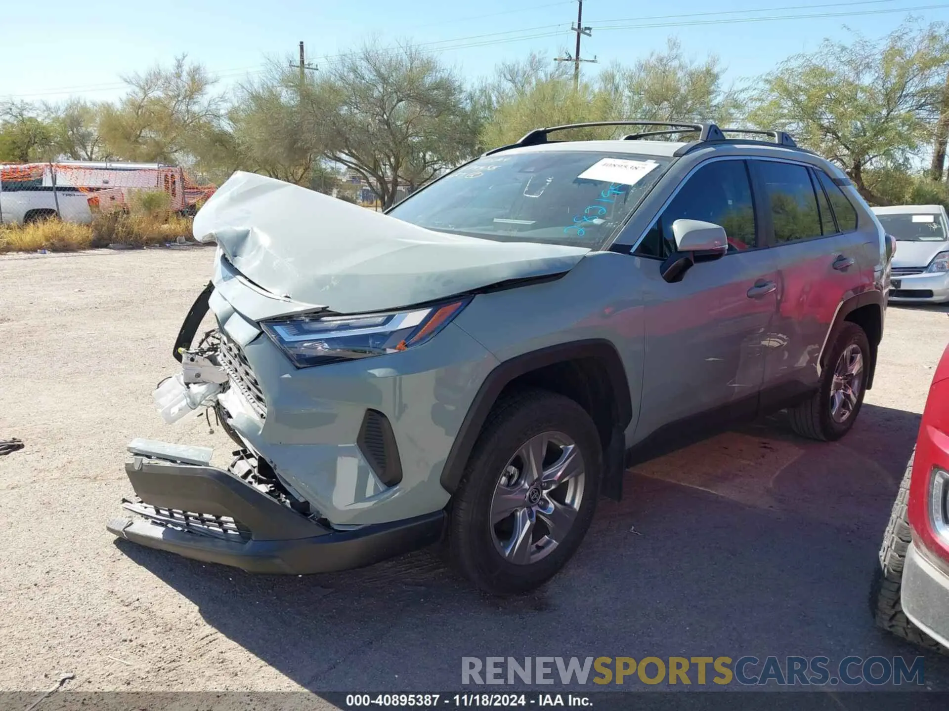 2 Photograph of a damaged car 2T3W1RFV6PW282195 TOYOTA RAV4 2023