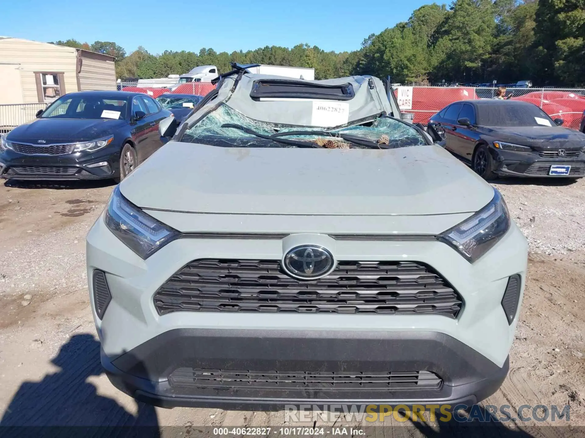 11 Photograph of a damaged car 2T3W1RFV6PW299952 TOYOTA RAV4 2023