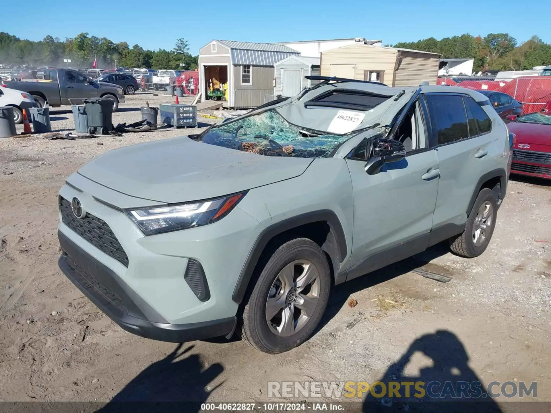 2 Photograph of a damaged car 2T3W1RFV6PW299952 TOYOTA RAV4 2023