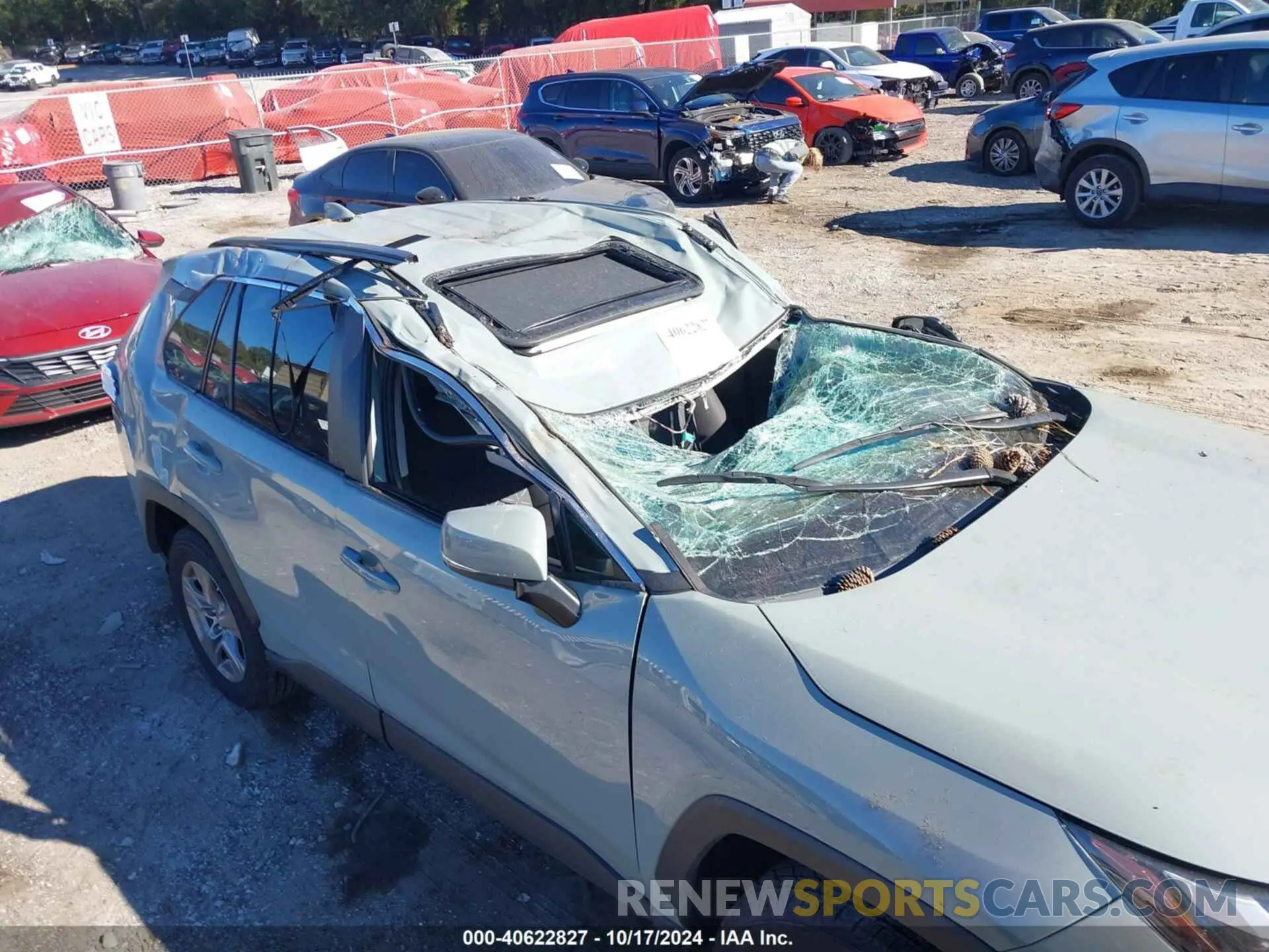 6 Photograph of a damaged car 2T3W1RFV6PW299952 TOYOTA RAV4 2023