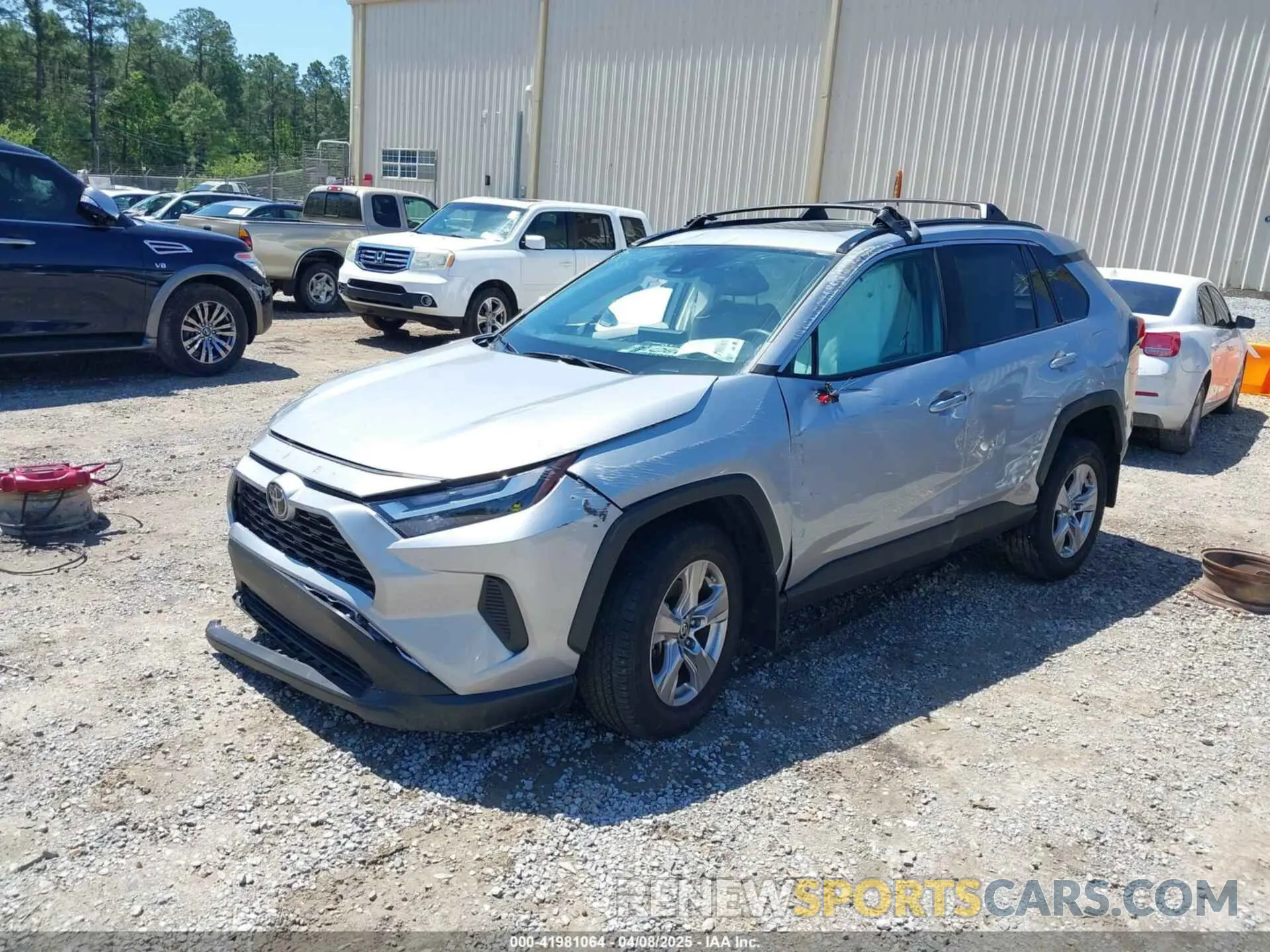 2 Photograph of a damaged car 2T3W1RFV7PC214490 TOYOTA RAV4 2023