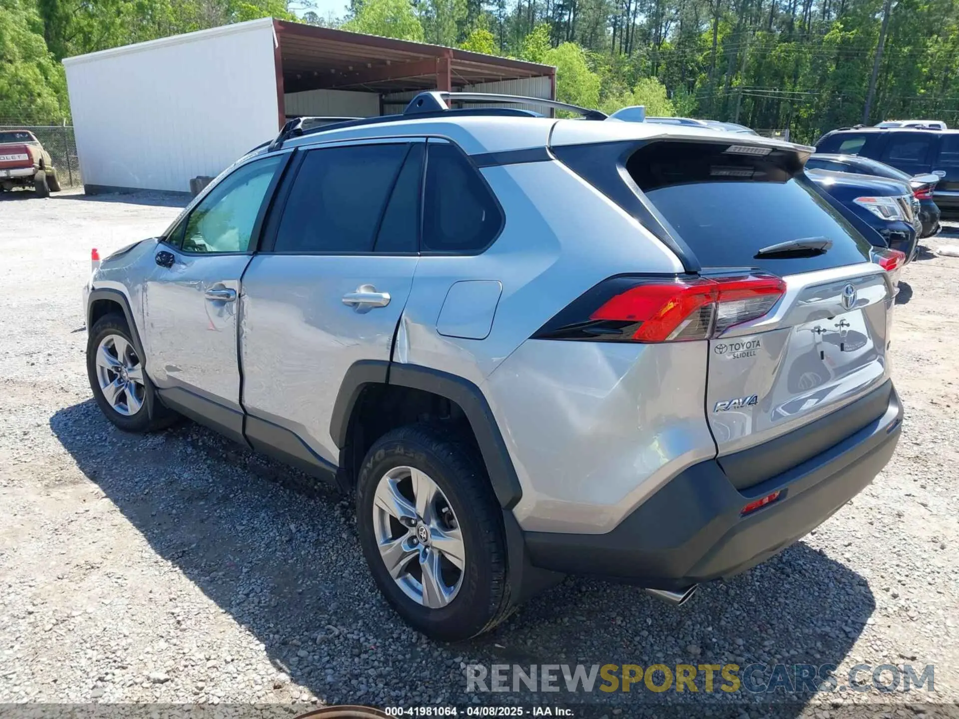 3 Photograph of a damaged car 2T3W1RFV7PC214490 TOYOTA RAV4 2023