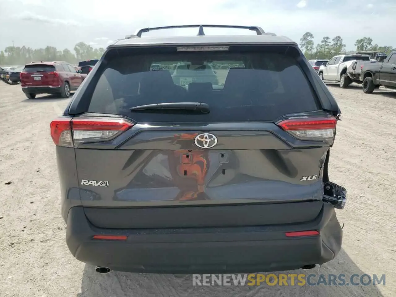 6 Photograph of a damaged car 2T3W1RFV8PC230245 TOYOTA RAV4 2023