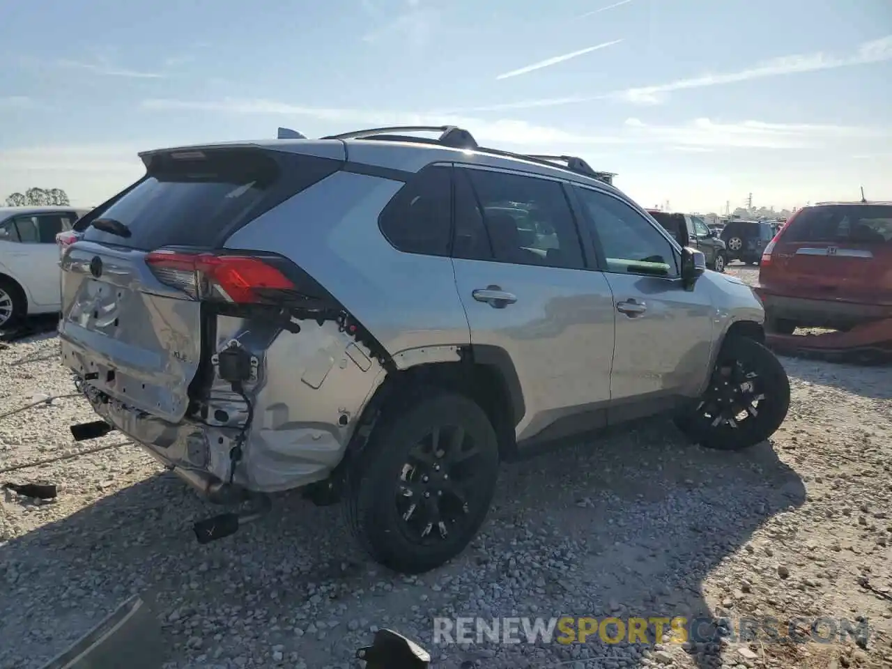 3 Photograph of a damaged car 2T3W1RFV8PC232805 TOYOTA RAV4 2023