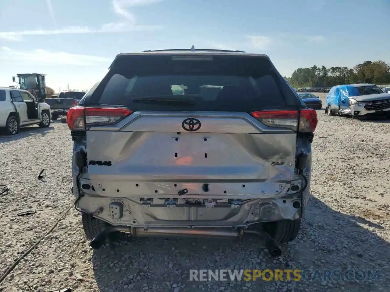 6 Photograph of a damaged car 2T3W1RFV8PC232805 TOYOTA RAV4 2023