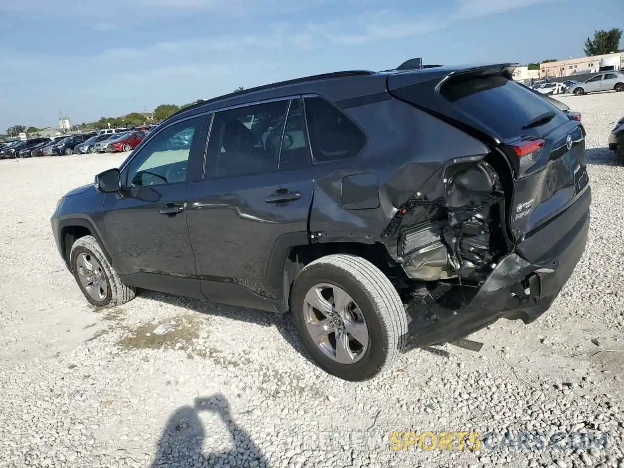 2 Photograph of a damaged car 2T3W1RFV8PW244791 TOYOTA RAV4 2023