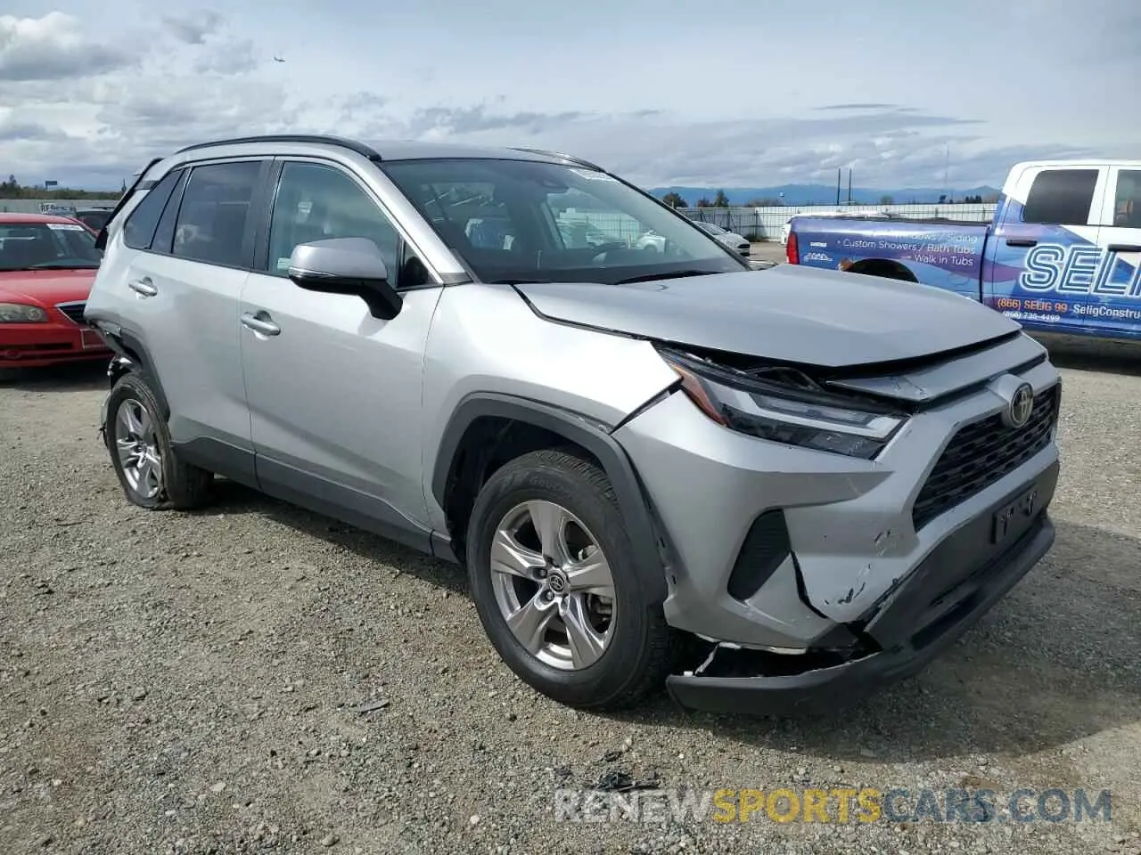 4 Photograph of a damaged car 2T3W1RFV8PW246895 TOYOTA RAV4 2023
