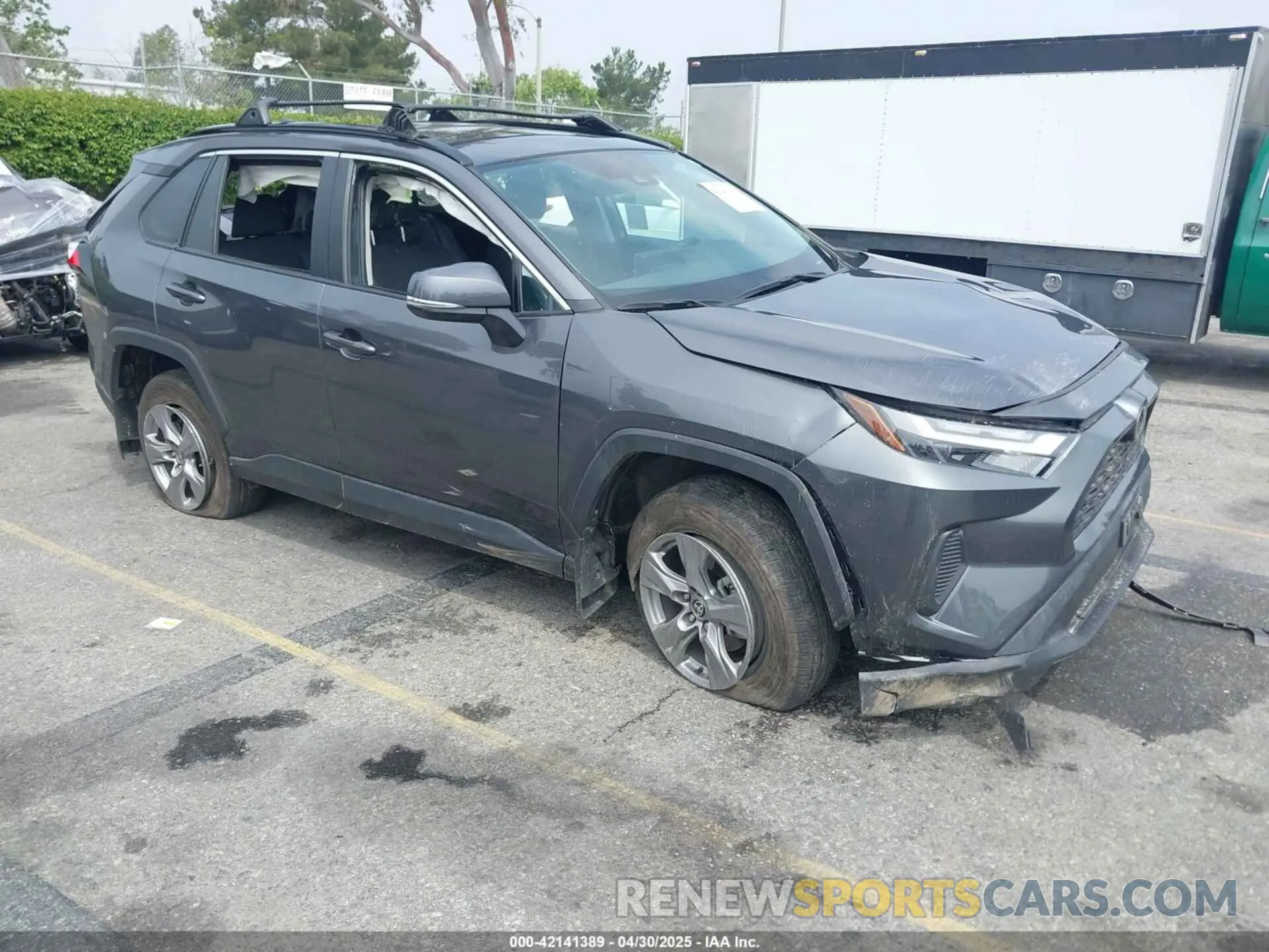 1 Photograph of a damaged car 2T3W1RFV8PW298351 TOYOTA RAV4 2023