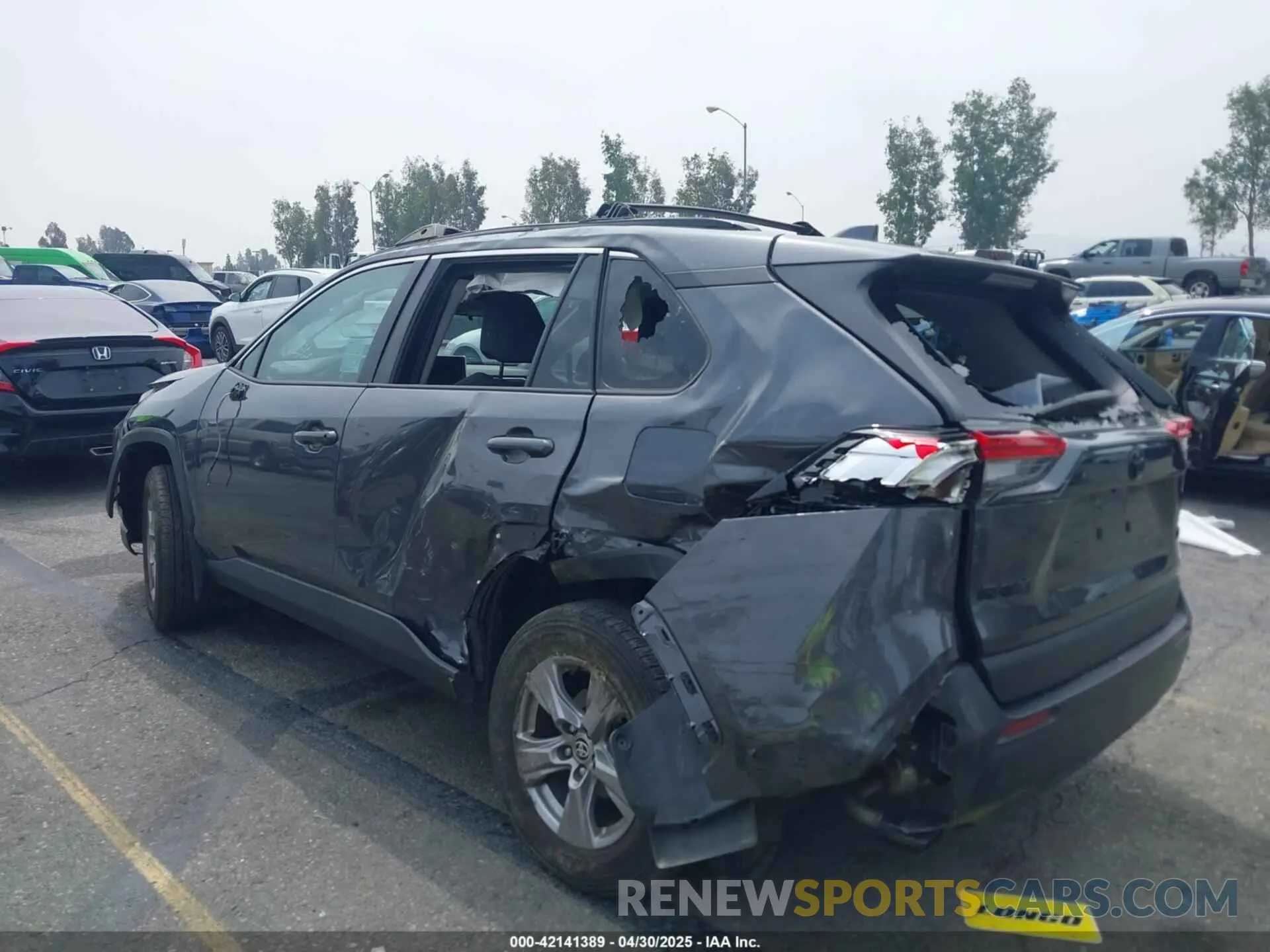 6 Photograph of a damaged car 2T3W1RFV8PW298351 TOYOTA RAV4 2023