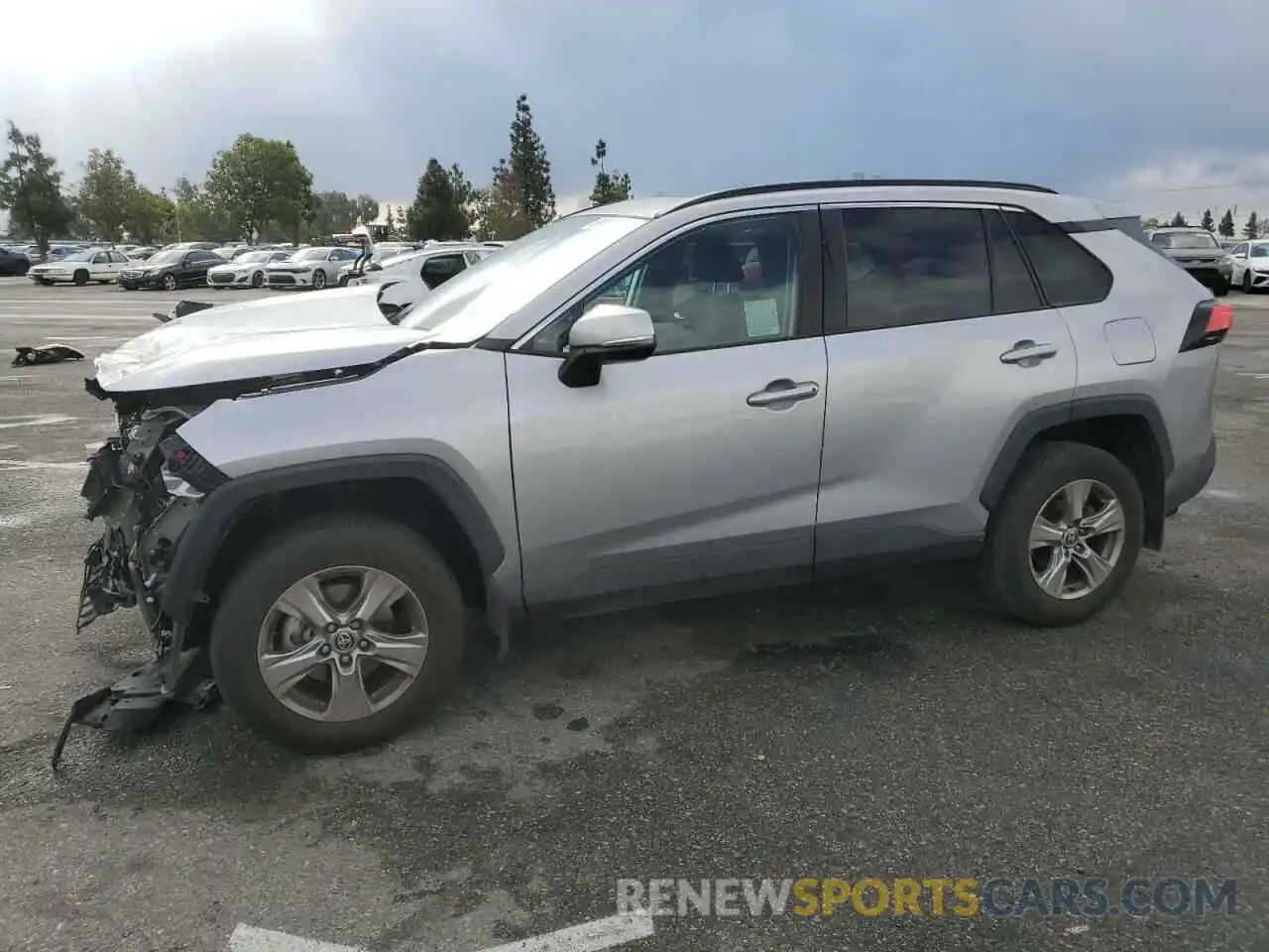 1 Photograph of a damaged car 2T3W1RFV9PC221084 TOYOTA RAV4 2023