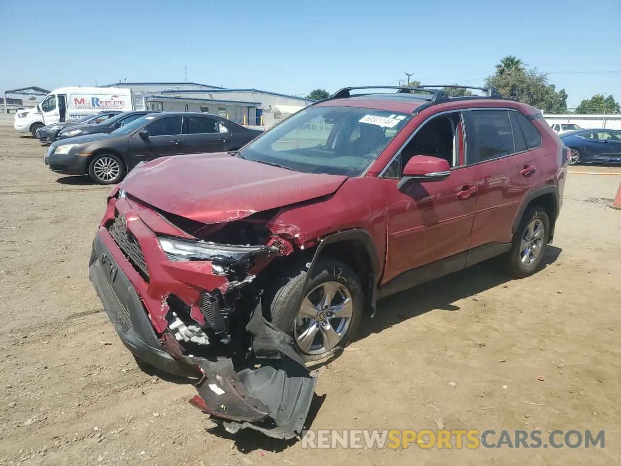 1 Photograph of a damaged car 2T3W1RFV9PW240717 TOYOTA RAV4 2023