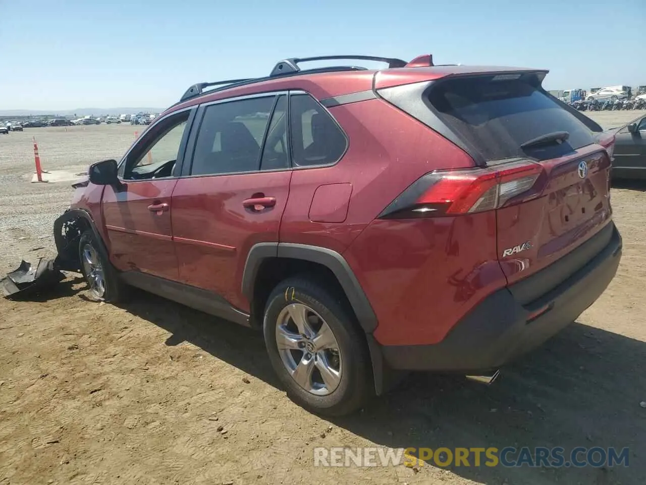 2 Photograph of a damaged car 2T3W1RFV9PW240717 TOYOTA RAV4 2023