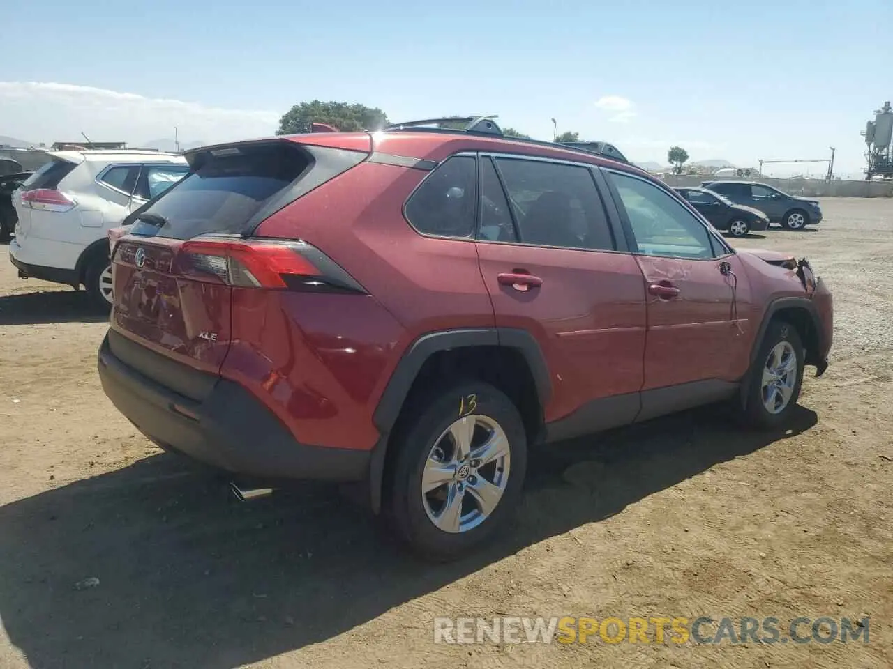 3 Photograph of a damaged car 2T3W1RFV9PW240717 TOYOTA RAV4 2023