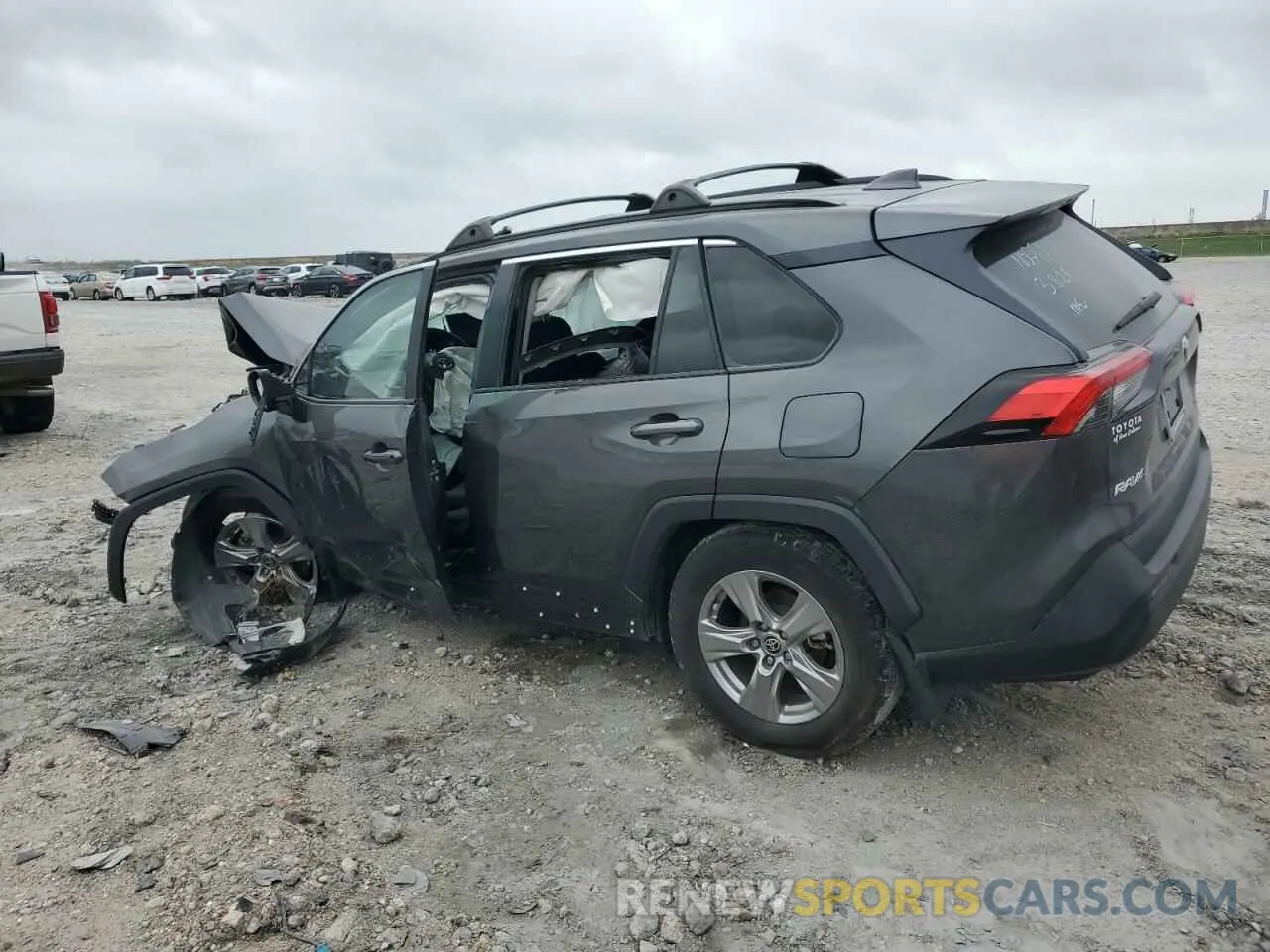 2 Photograph of a damaged car 2T3W1RFV9PW245187 TOYOTA RAV4 2023
