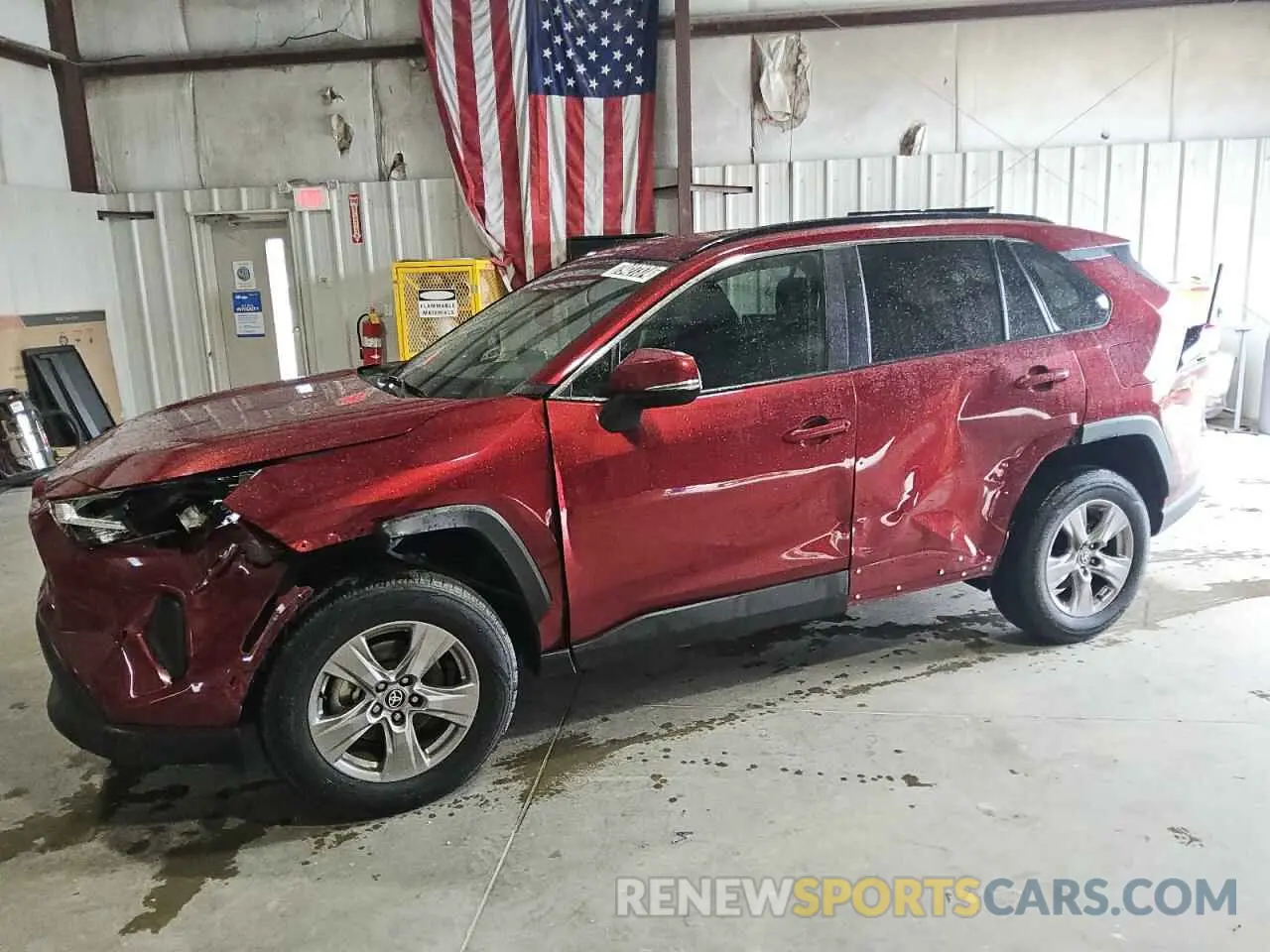 1 Photograph of a damaged car 2T3W1RFV9PW261177 TOYOTA RAV4 2023