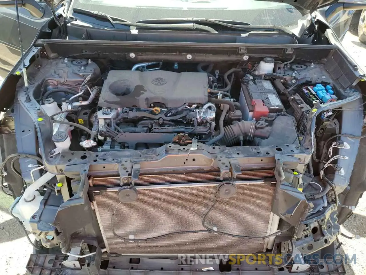 11 Photograph of a damaged car 2T3W1RFV9PW272647 TOYOTA RAV4 2023