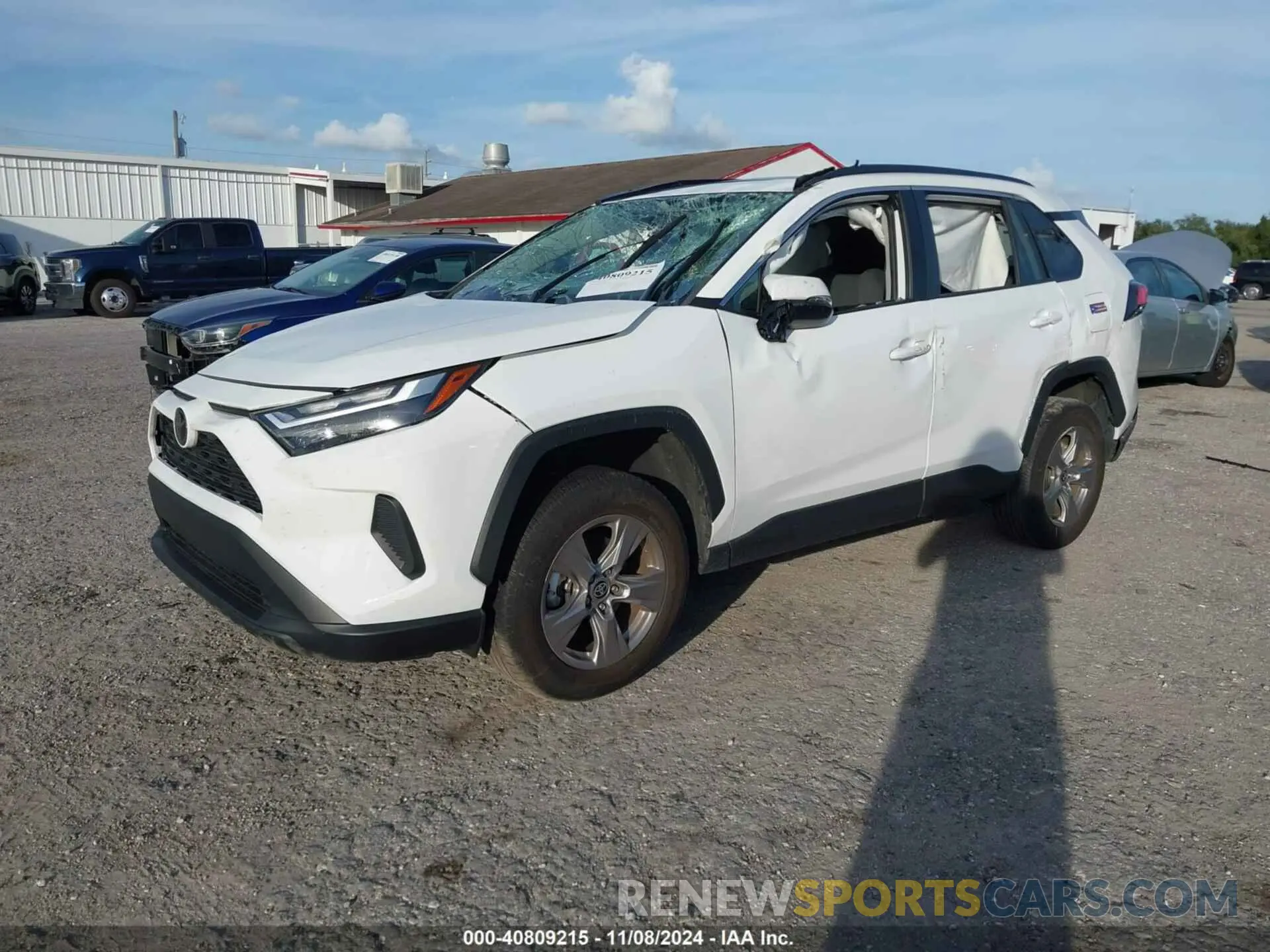 2 Photograph of a damaged car 2T3W1RFVXPC229565 TOYOTA RAV4 2023