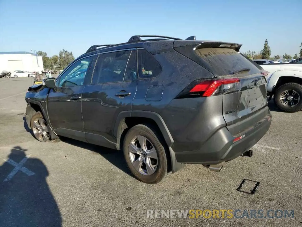 2 Photograph of a damaged car 2T3W1RFVXPW240547 TOYOTA RAV4 2023