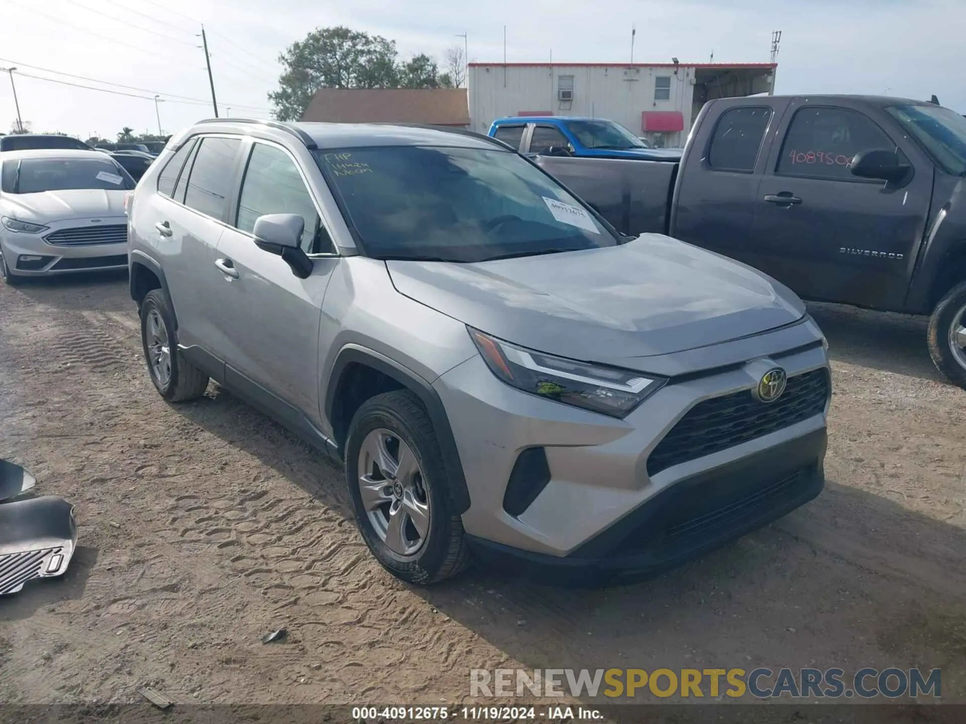 1 Photograph of a damaged car 2T3W1RFVXPW250432 TOYOTA RAV4 2023