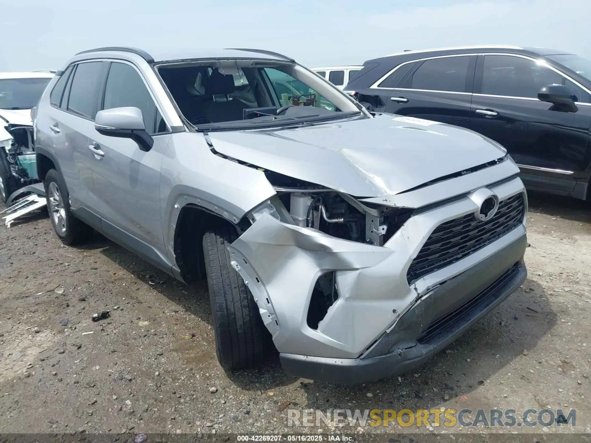 1 Photograph of a damaged car 2T3W1RFVXPW263133 TOYOTA RAV4 2023
