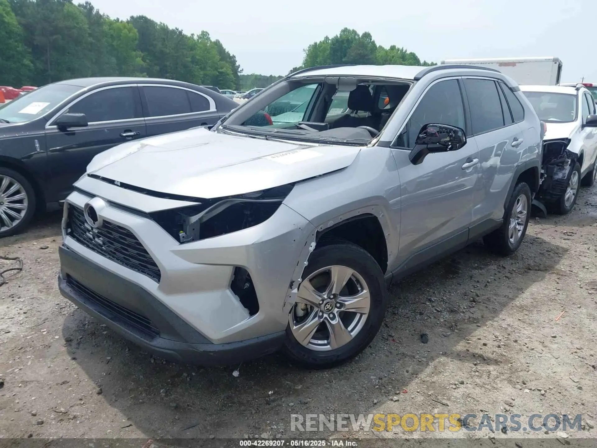 2 Photograph of a damaged car 2T3W1RFVXPW263133 TOYOTA RAV4 2023