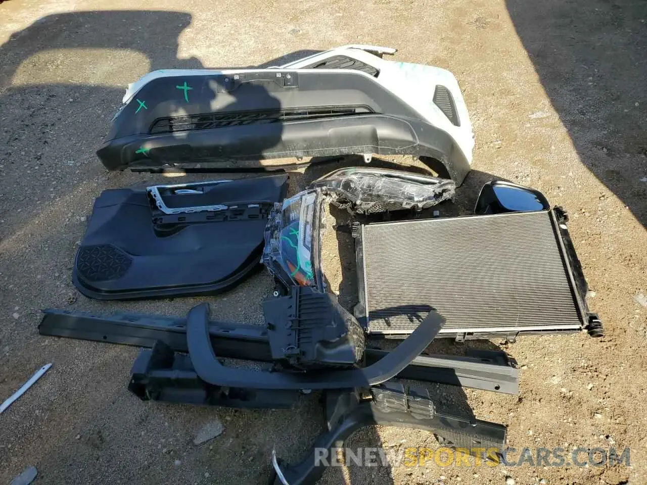 13 Photograph of a damaged car 2T3W1RFVXPW275492 TOYOTA RAV4 2023