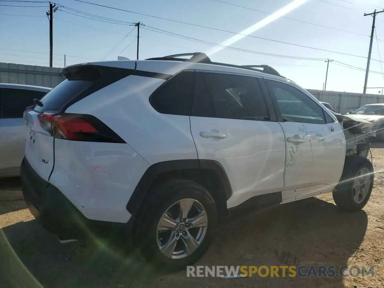 3 Photograph of a damaged car 2T3W1RFVXPW275492 TOYOTA RAV4 2023