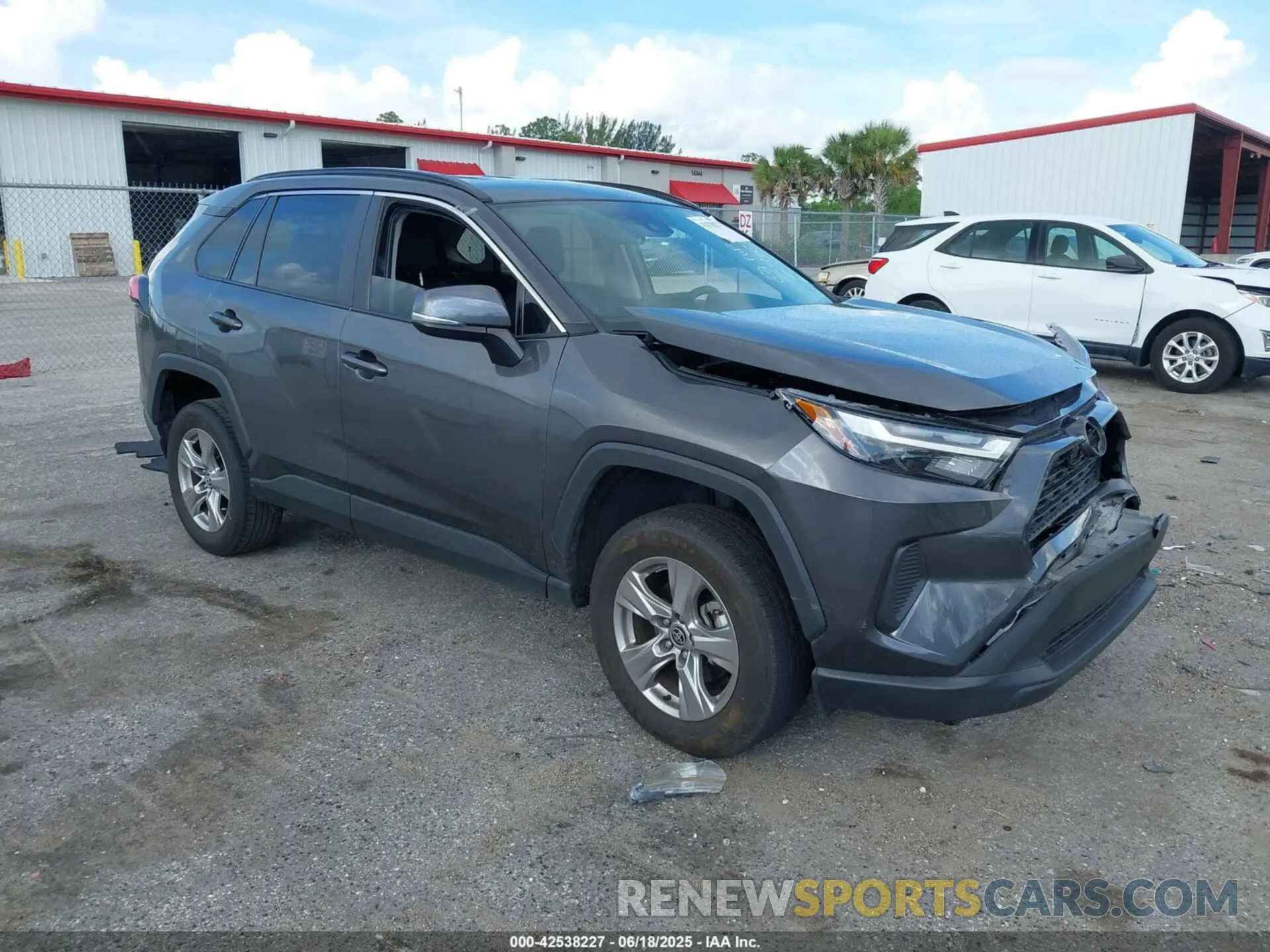 1 Photograph of a damaged car 2T3W1RFVXPW282460 TOYOTA RAV4 2023