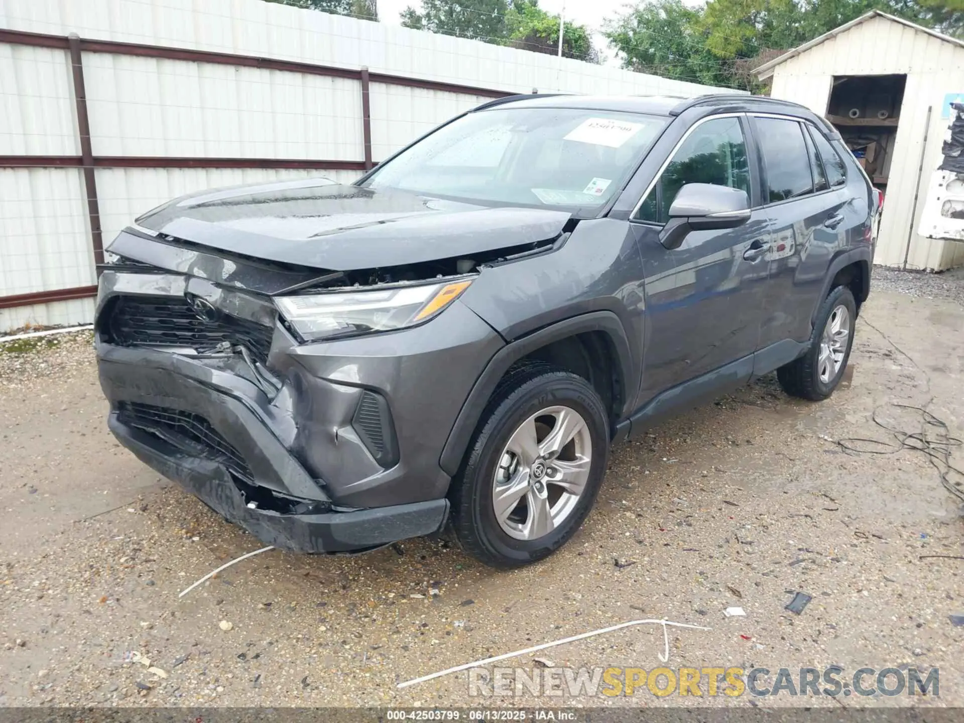 2 Photograph of a damaged car 2T3W1RFVXPW283270 TOYOTA RAV4 2023