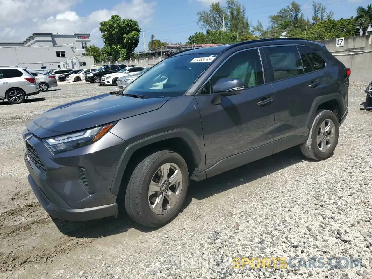 1 Photograph of a damaged car 2T3W1RFVXPW283902 TOYOTA RAV4 2023