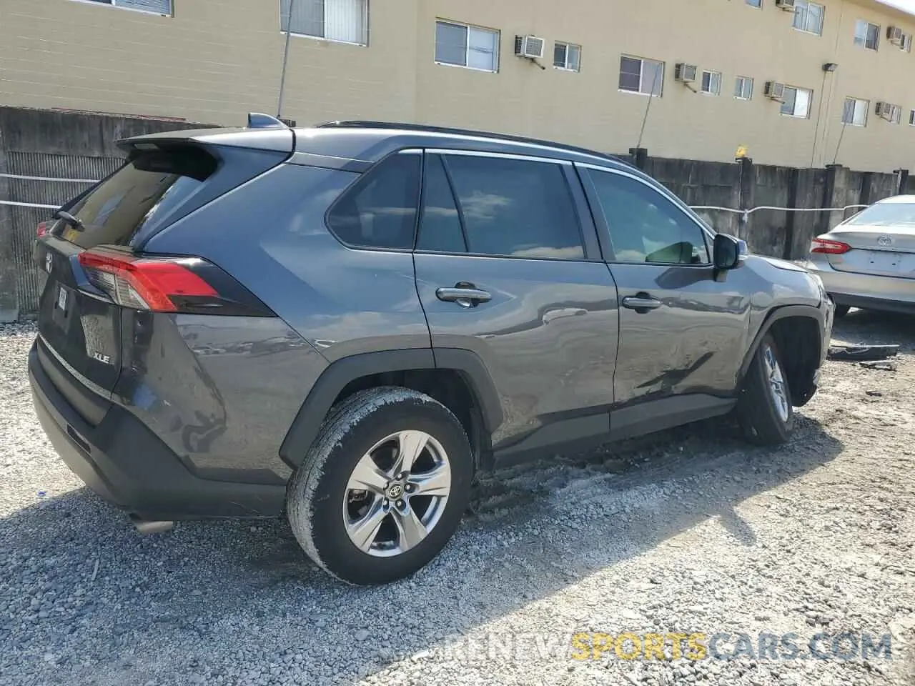 3 Photograph of a damaged car 2T3W1RFVXPW283902 TOYOTA RAV4 2023